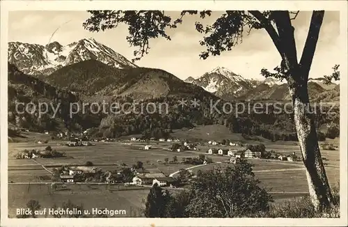 Bergen Chiemgau Blick Hochfelln Hochgern / Bergen /Traunstein LKR