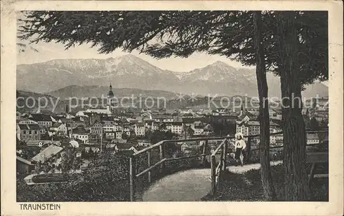 Traunstein Oberbayern Kind Kirche Alpen Kat. Traunstein