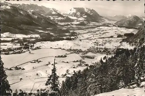 Reit Winkl Blick Walmbergbahn Kat. Reit im Winkl