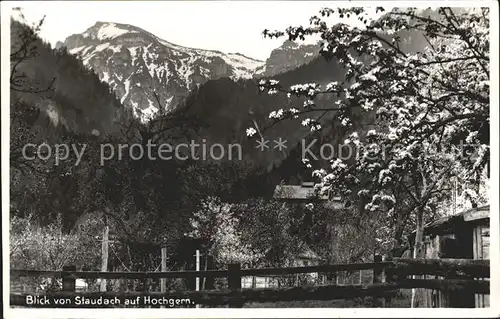 Marquartstein Staudach Hochgern Kat. Marquartstein