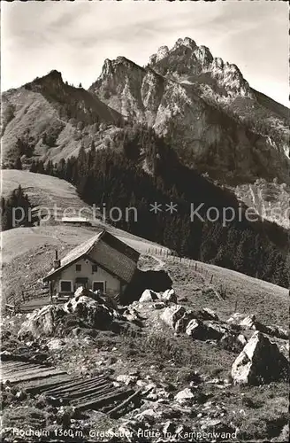 Grassau Chiemgau Hochalm Huette Kampenwand Kat. Grassau