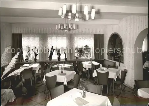 Luetzenhardt Hotel Restaurant Schwarzwald Klause Speisesaal Kat. Waldachtal