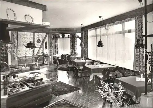 Luetzenhardt Sonnenhof Schwarzwaldrestaurant St. Michaelstuben Kat. Waldachtal