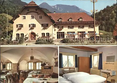Weissbach Alpenstrasse Alpenhotel  Kat. Schneizlreuth