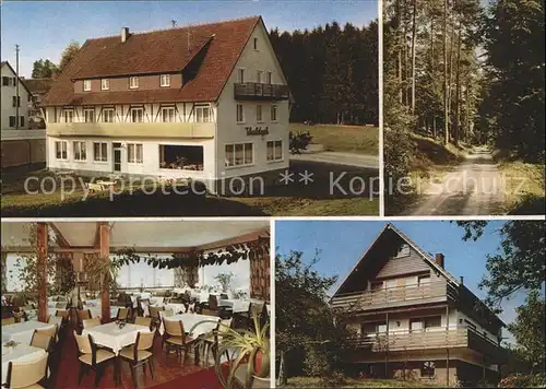 Luetzenhardt Hotel Waldeck Waldweg  Kat. Waldachtal