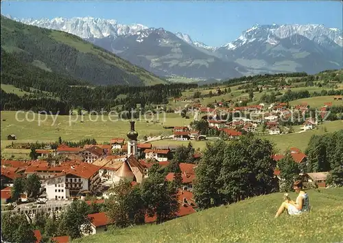 Reit Winkl Kaisergebirge Kat. Reit im Winkl