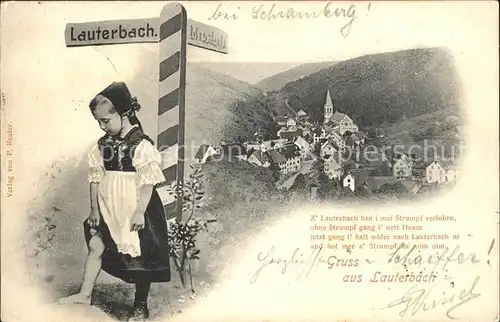 Lauterbach Schwarzwald  Kat. Lauterbach