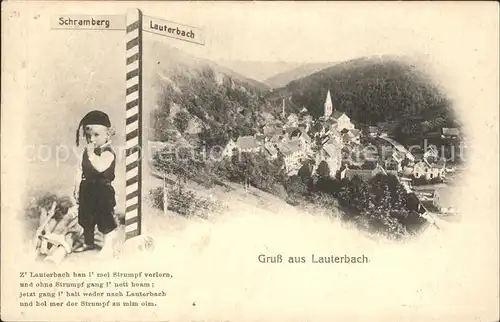 Lauterbach Schwarzwald  Kat. Lauterbach