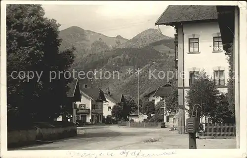 Grassau Chiemgau Dorfpartie Kat. Grassau