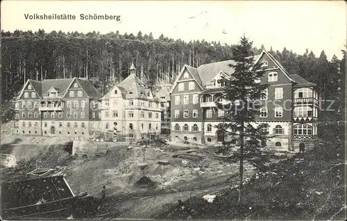 Schoemberg Schwarzwald Volksheilstaette Kat. Schoemberg