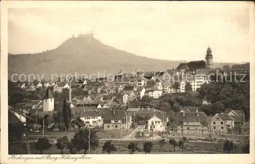 Hechingen Mit Burg Hohenzollern Kat. Hechingen