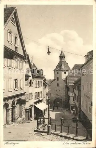 Hechingen Am unteren Turm Kat. Hechingen