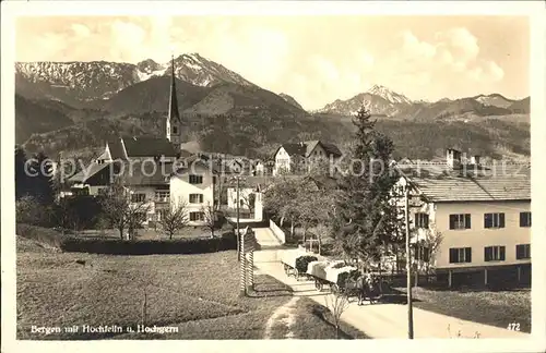 Bergen Chiemgau mit Hochgern / Bergen /Traunstein LKR