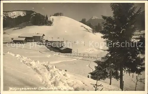 Traunstein Oberbayern Skigebiet Kat. Traunstein