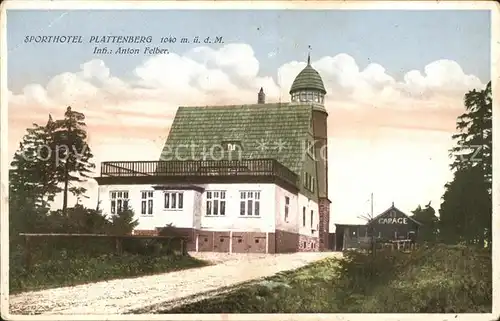 Traunstein Oberbayern Sporthotel Plattenberg Kat. Traunstein