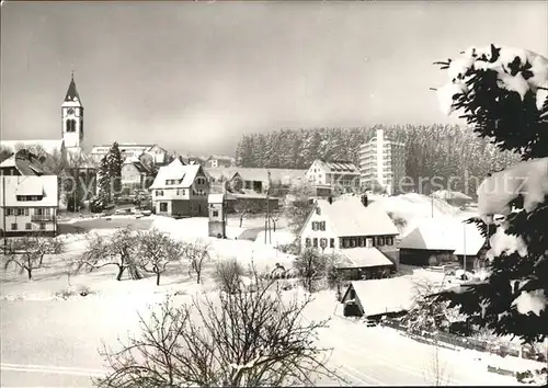 Luetzenhardt im Schnee Kat. Waldachtal