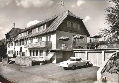 Luetzenhardt Hotel Pension Schwarzwald Klause auto Kat. Waldachtal