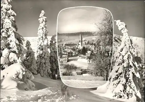 Luetzenhardt im Winter Kat. Waldachtal