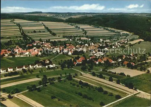 Robern Fliegeraufnahme Gasthaus Pension Zum Loewen Kat. Fahrenbach