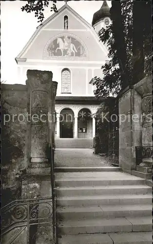 Beuron Donautal Erzabtei Kirchenportal / Beuron /Sigmaringen LKR