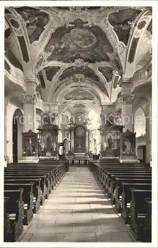 Beuron Donautal Inneres der Kirche / Beuron /Sigmaringen LKR