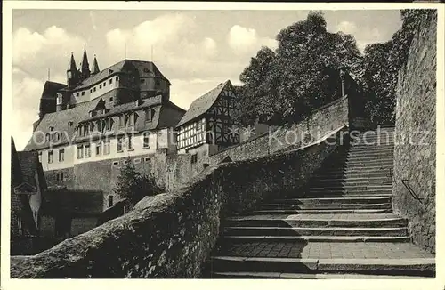 Diez Lahn Schloss Treppe Kat. Diez