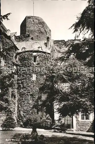 Runkel Lahn Im Burghof Kat. Runkel