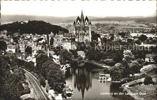 Limburg Lahn Stadtansicht mit Dom Kat. Limburg a.d. Lahn