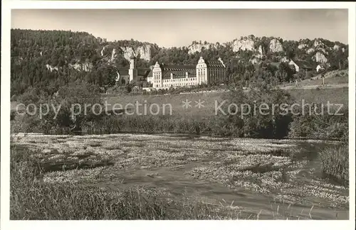 Beuron Donautal Erzabtei von Westen / Beuron /Sigmaringen LKR