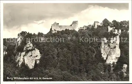 Beuron Donautal Burg Wildenstein / Beuron /Sigmaringen LKR