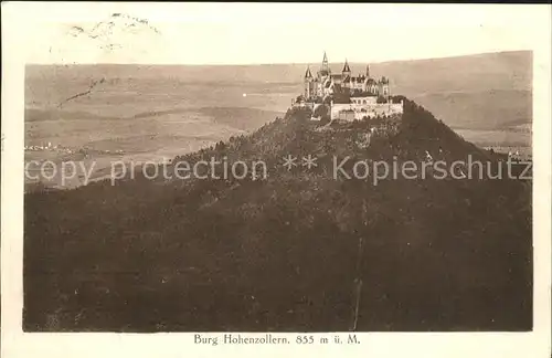 Hechingen Burg Hohenzollern Kat. Hechingen