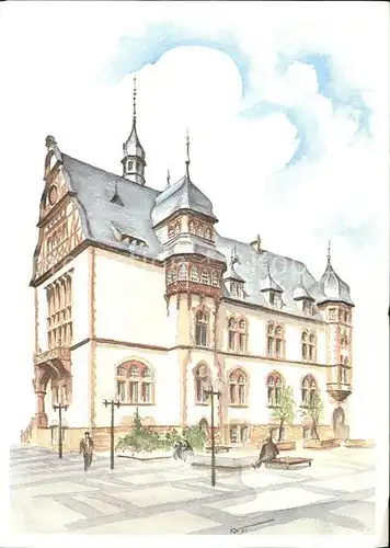 Limburg Lahn Historisches Rathaus Kat. Limburg a.d. Lahn