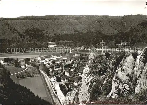 Beuron Donautal mit Petersfelsen / Beuron /Sigmaringen LKR