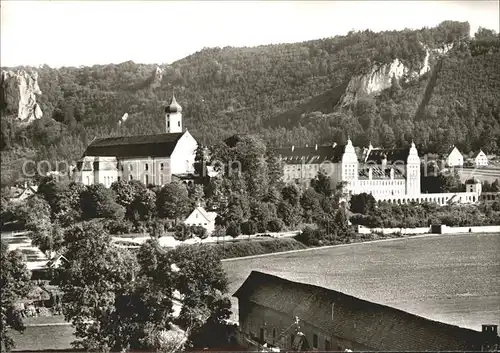 Beuron Donautal Erzabtei von Westen / Beuron /Sigmaringen LKR