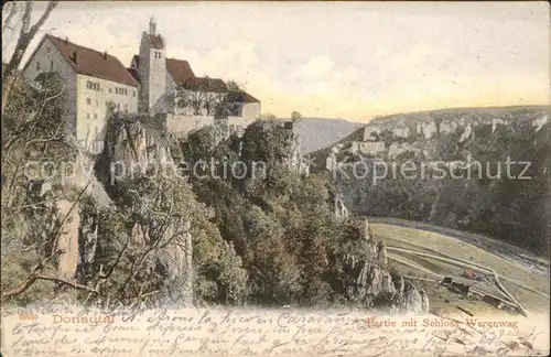 Schloss Werenwag mit Donautal Kat. Beuron