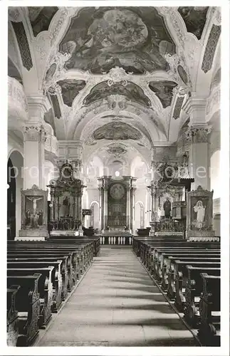 Beuron Donautal Erzabtei Kirche innen / Beuron /Sigmaringen LKR