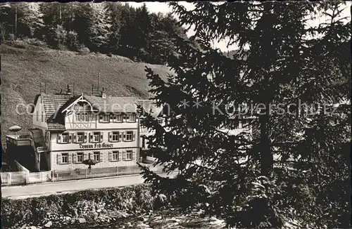 Schoenmuenzach Fremdenheim Haus Gaiser Kat. Baiersbronn