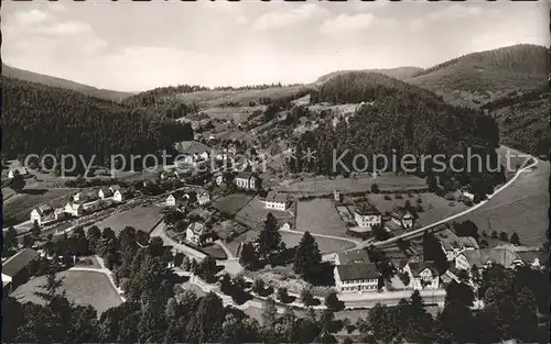 Schoenmuenzach Kurhotel Post mit Kneippsanatorium Kat. Baiersbronn