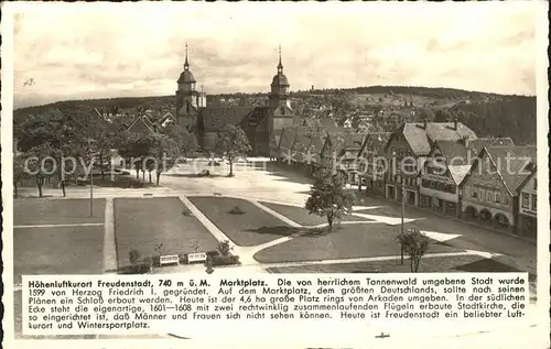 Freudenstadt Marktplatz Kat. Freudenstadt