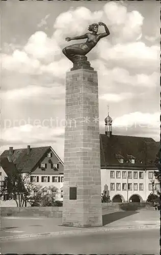 Freudenstadt Denkmal des Wiederaufbaus Kat. Freudenstadt