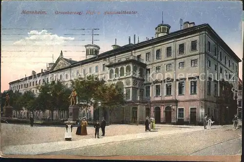 Mannheim Hoftheater Kat. Mannheim