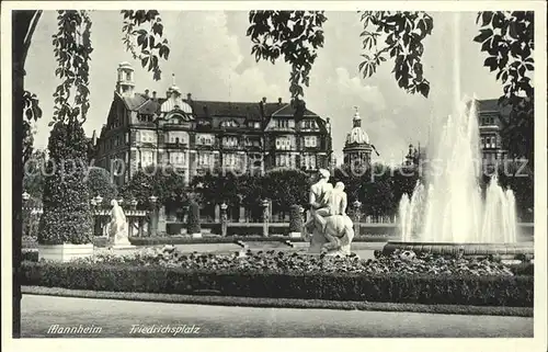 Mannheim Friedrichsplatz Kat. Mannheim