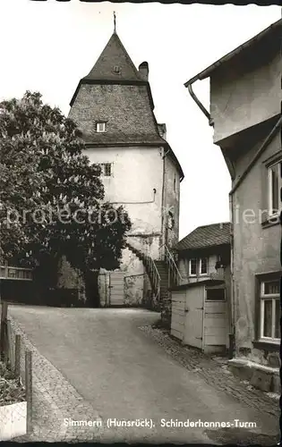 Simmern Hunsrueck Schinderhannes Turm Kat. Simmern  Hunsrueck