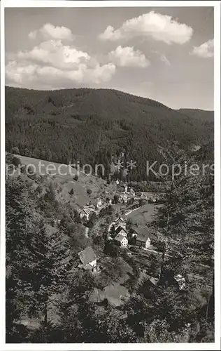 Schoenmuenzach Kurhotel Post mit Kneippsanatorium Kat. Baiersbronn