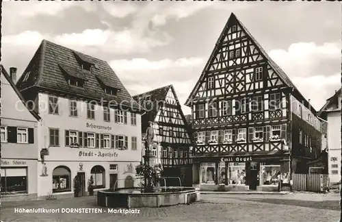 Dornstetten Wuerttemberg Marktplatz Kat. Dornstetten