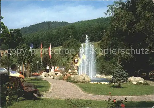 Baiersbronn Schwarzwald Sanatorium Obertal Parkanlage Kat. Baiersbronn