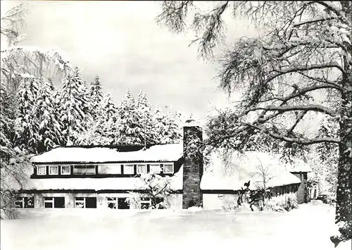 Dornstetten Wuerttemberg Haus im Schnee Kat. Dornstetten