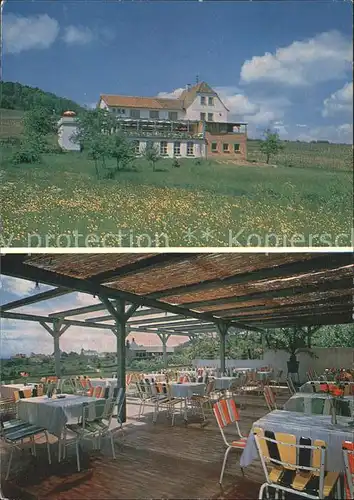 Gleiszellen Gleishorbach Suedpfalz Terrassen Hotel Cafe Kat. Gleiszellen Gleishorbach