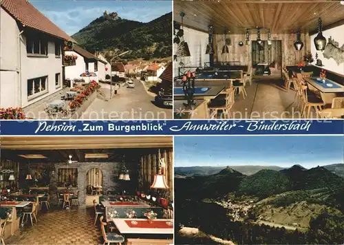 Bindersbach Pension zum Burgenblick Kat. Annweiler am Trifels