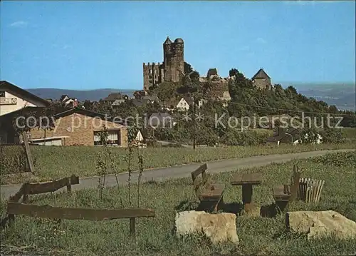 Greifenstein Hessen Burg Greifenstein Kat. Greifenstein